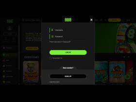 Inicia sesión en 888 Casino