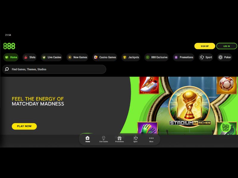 Regístrate en 888 Casino y juega a la Lightning Roulette