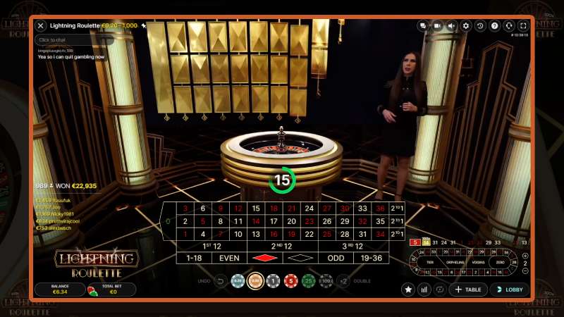 Aplicativo Lightning Roulette - como fazer o download e jogar