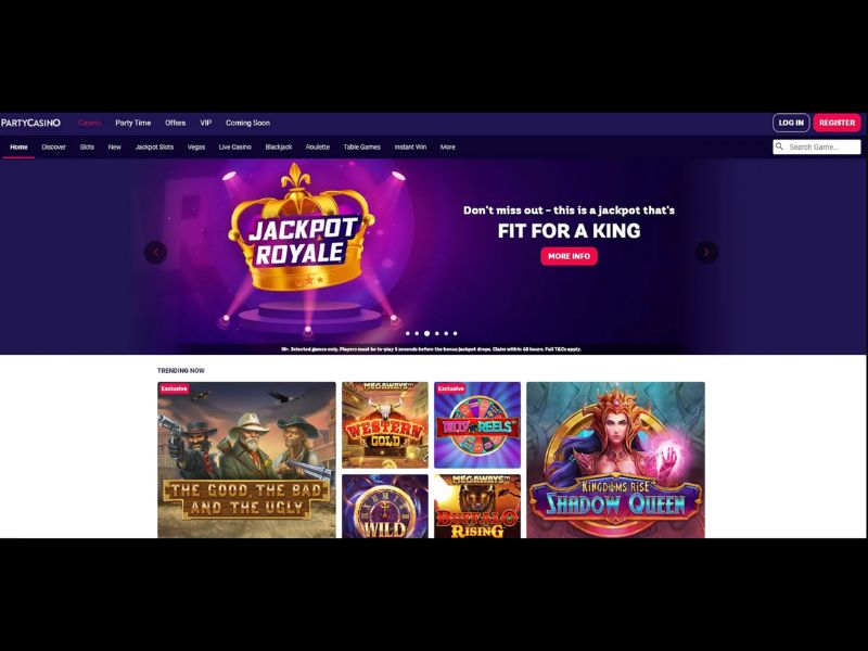 Iscriviti a Party Casino e gioca a Lightning Roulette