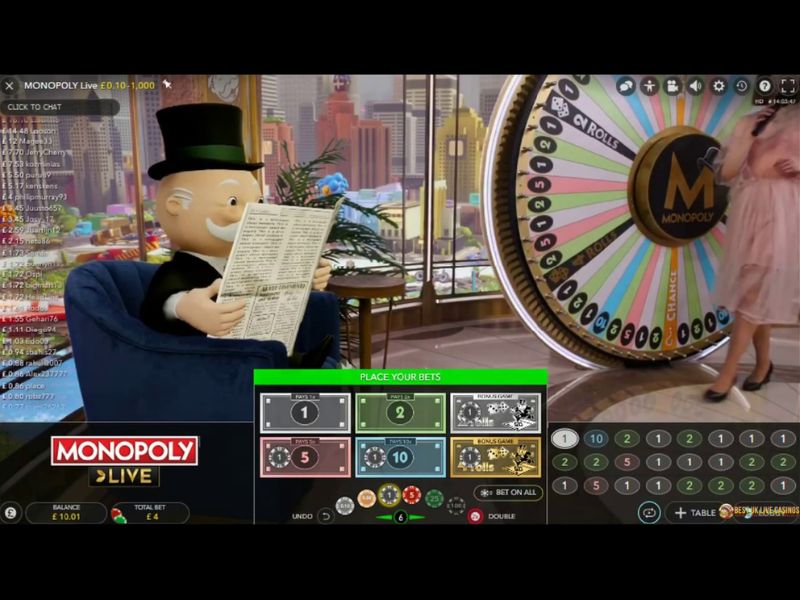 MONOPOLY Roulette Features MONOPOLY Roulette Features